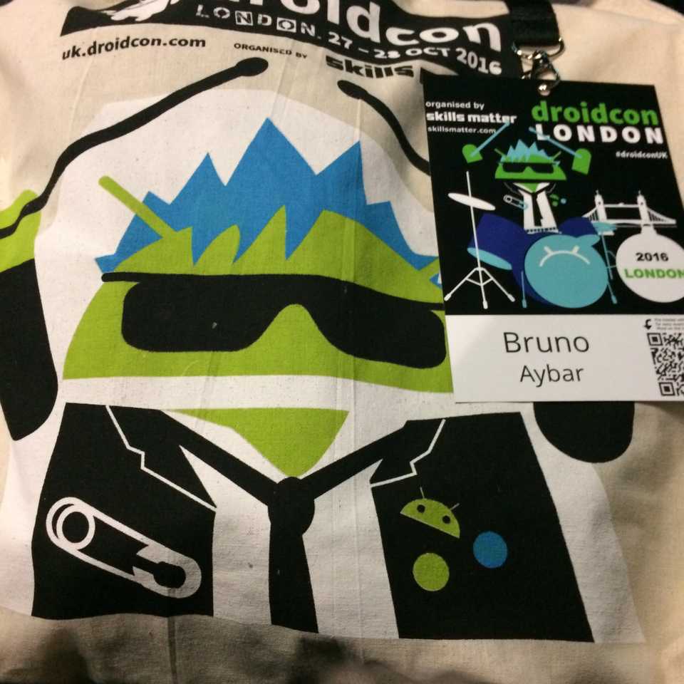 Droidcon swag